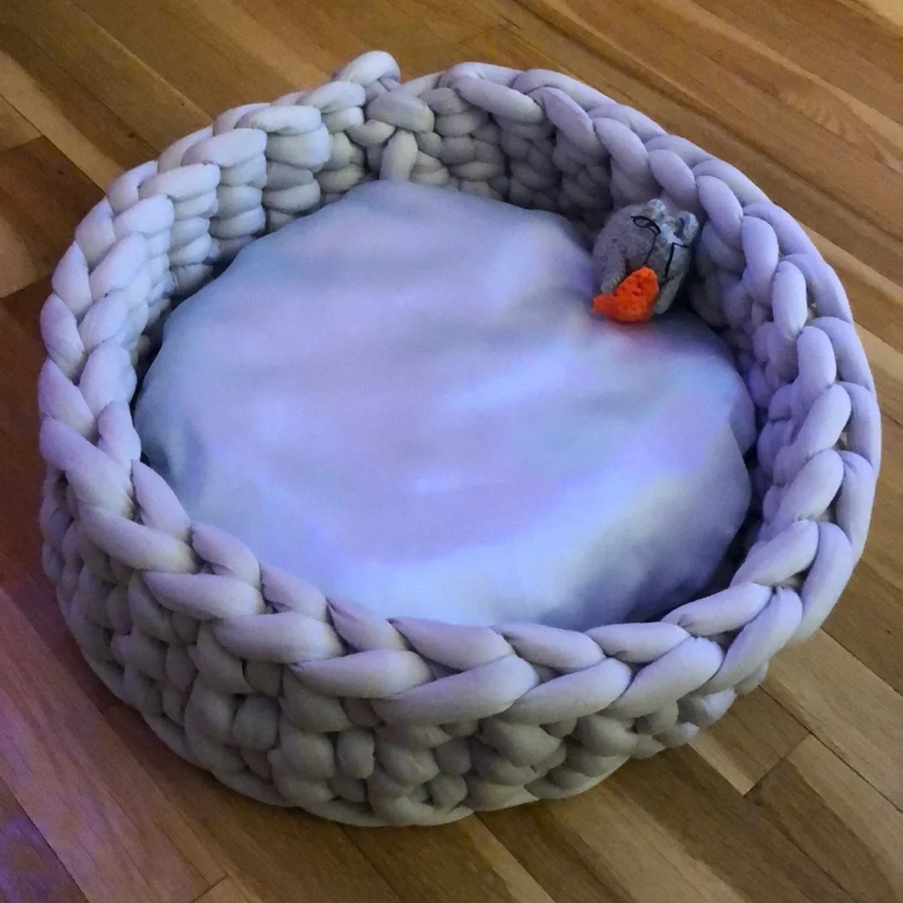 Handmade cat bed